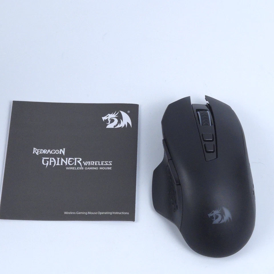 NO DONGLE Redragon Gainer RED-M656-R1BK Wireless Gaming Mouse 4000 DPI 2.4Ghz - Image 3 of 4