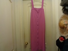 PRETTY IN PINK BLUSH JUMPER BUTTONUP DRESS BY EVERLANE 12