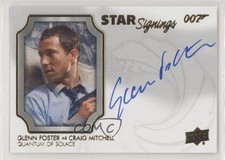 2020 James Bond Villains & Henchmen Glenn Foster as Craig Mitchell Auto 4et