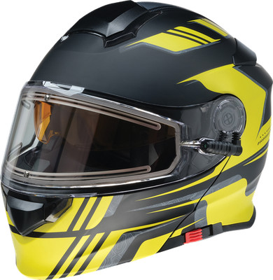 Z1R Fits Solaris 2.0 Helmet First Tracks Electric Dual Pane Black/Hi-Viz XS