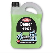 2x CarPlan Demon Freeze Screenwash De-Icer 2in1 Prevents Freezing -20°C