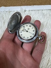 MOLNIJA USSR Original 100 Pocket Watch Serviced Mechanical 3602 Vintage Rare