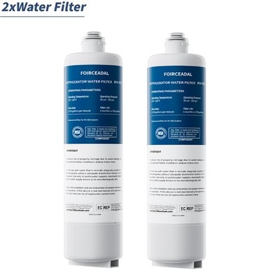 10-2PACK White For Bosch Ultra Clarity Pro BORPLFTR50 WFC100MF Water Filter US