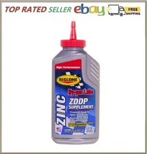 Rislone 4405 Hy-per Lube Zinc ZDDP Supplement, 11 oz. | Real ZDDP Zinc Additive