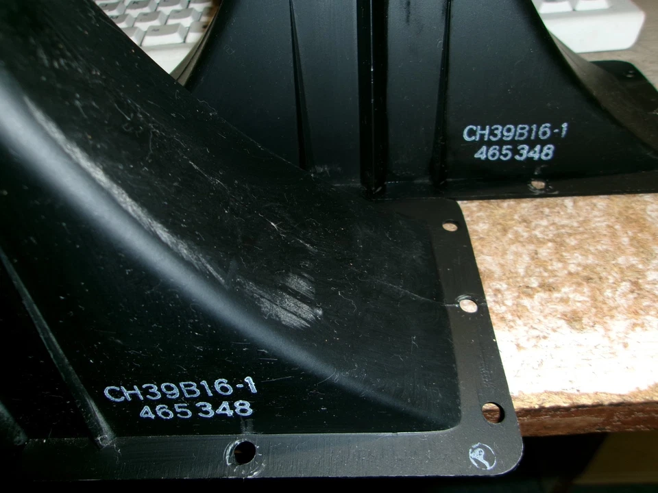 2 tweeters vintage de cuerno de garganta larga oxford Foto 2 de 2