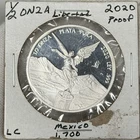 2020-Mo Mexico Libertad 1/2 oz .999 Silver Fractional Round Mexican PROOF!