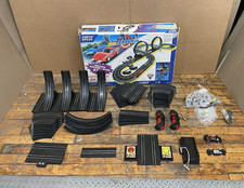 Vintage Slot Car Race Track Set Super Speed Dare Devil Track Toy Lot 33x75 Size