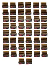 50 Boxe of 50 plugs 2500 Self Vulcanizing Tubeless car Tire Repair Black Plug 4"