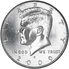 2009 D KENNEDY  Half Dollar  50c  BU  from  Mint Set