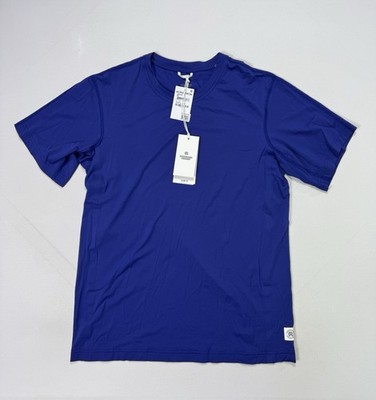Reigning Champ Cordura Training Blue Shirt Men's Medium NWT Performance Crew Tee