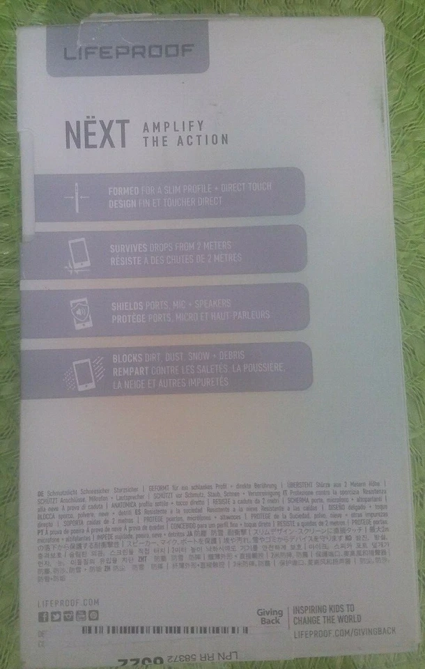 Funda LifeProof NEXT SnowProof para Samsung Galaxy S9 Plus Negra/Clara Foto 4 de 4