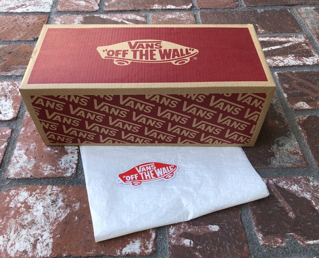 red vans in box