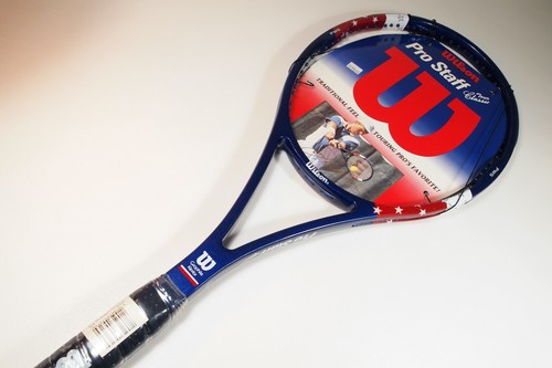 NEW WILSON PRO STAFF TOUR CLASSIC MID MIDSIZE 85 JIM COURIER RACKET 4 1/2 EU4 - Picture 11 of 11