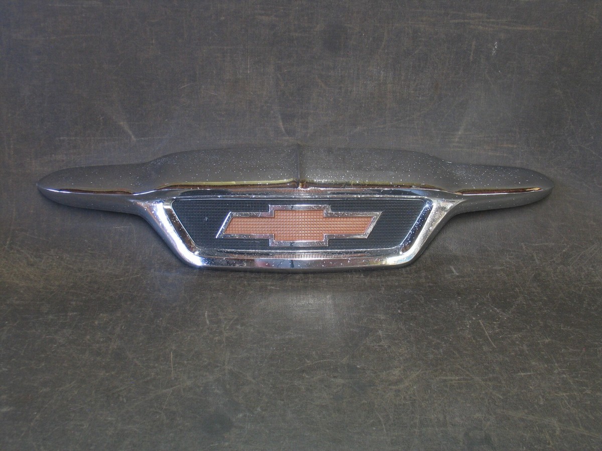 1955 CHEVROLET TRUCK HOOD ORNAMENT EMBLEM BOWTIE | eBay