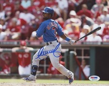 ARISMENDY ALCANTARA SIGNED/AUTOGRAPHED CHICAGO CUBS 8x10 COLOR PHOTO - PSA/DNA