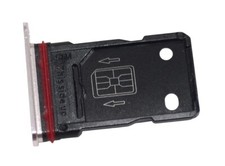 OEM ONEPLUS 8 IN2015 REPLACEMENT SILVER SINGLE SIM CARD HOLDER TRAY