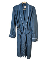 State of Maine vintage blue lightweight robe. Size M.