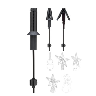 Tree Nest Universal Christmas Tree Topper Supporter Holder Fits All Base Type
