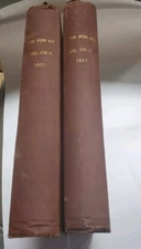 2 Vtg 1927 The Iron Age. Volumes 119 #1 120 #1 Books Rare Pennsylvania R.R. Copy