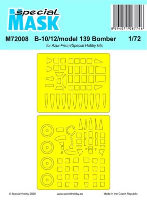 Special Hobby 100-M72008 - 1:72 B-10/12/model 139 Bomber - Neu