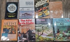 8 Art Technique Books Drawing Artist Painting Sketching Concepts Vintage Book