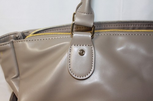 6 Pack Fitness Renee Women’s Purse Bag Backpack Beige Large Insulated Gym Meal - Picture 9 of 15