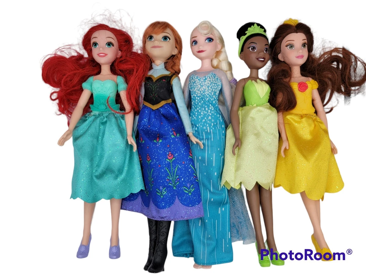 Elsa and hotsell anna mermaid dolls