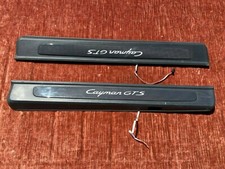 PORSCHE 718 982 Cayman GTS Carbon Side sill set Zierleiste Einstiegsleiste R L