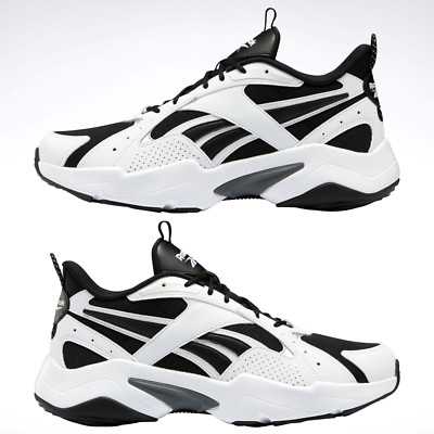 Reebok Turbo Restyle Schuh Turnschuhe Sneaker HERREN Größe UK 8 Neu mit Karton - GW7829 RAR