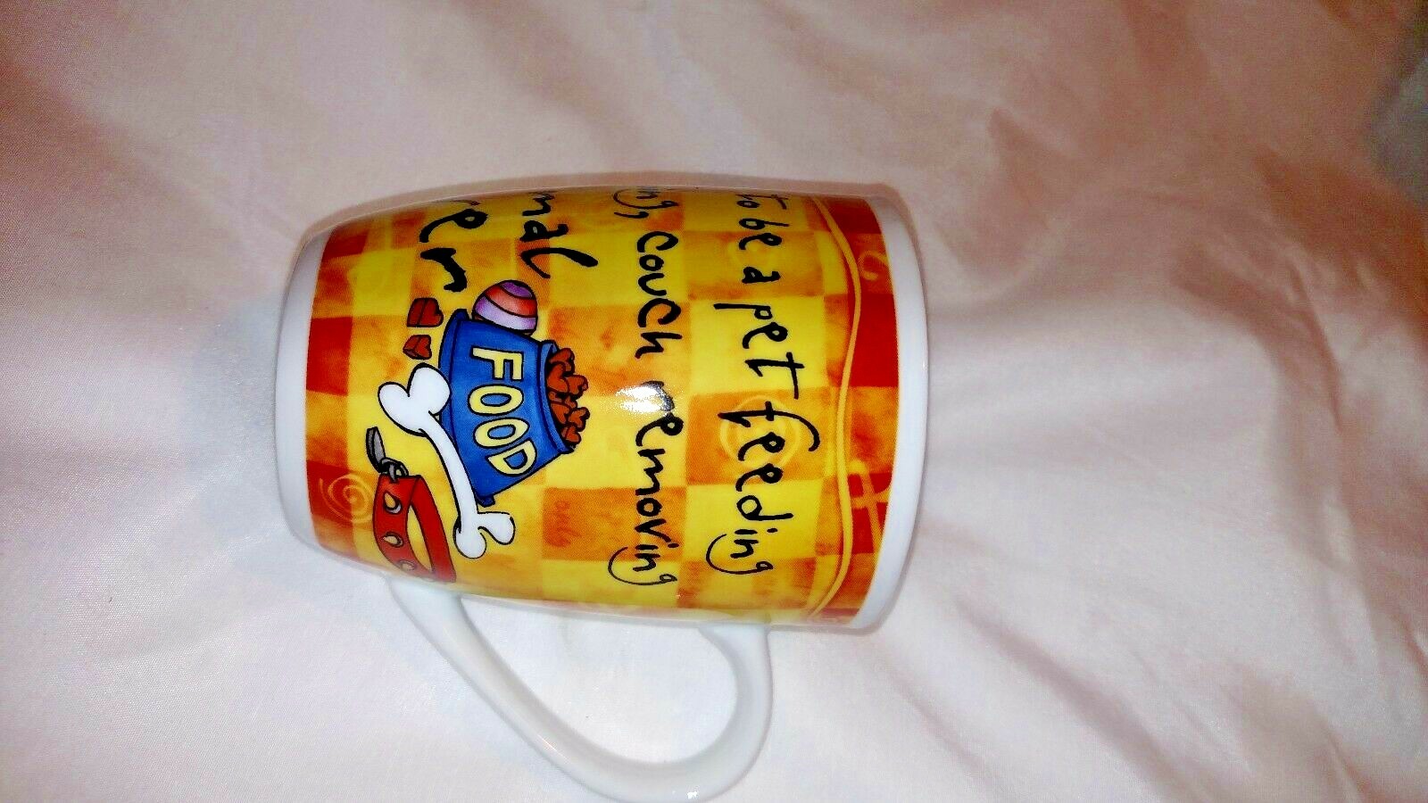 Cats ANIMAL LOVER Mug Coffee Tea Kittens Pets Felines Fine Porcelain H&H Cup Vet