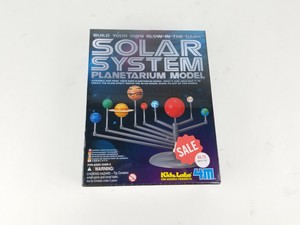 Details About Build Your Own Glow In The Dark Solar System Planetarium Model Free Shipping