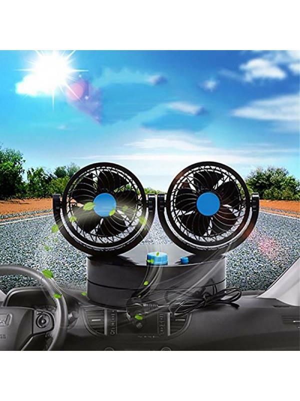 Ventilatore Ad Aria Compatto 12 V Cyclone II Doppio - Foto 9