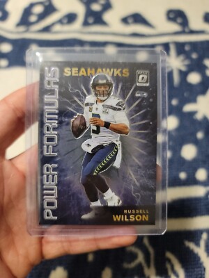 2019 Donruss Optic #PF-8 Russell Wilson Power Formulas MT/NMT
