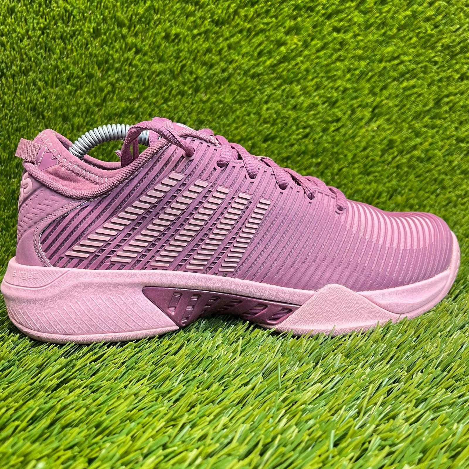 Baskets de tennis de course violet K Swiss Hypercourt Supreme pour femme pointure 9,5