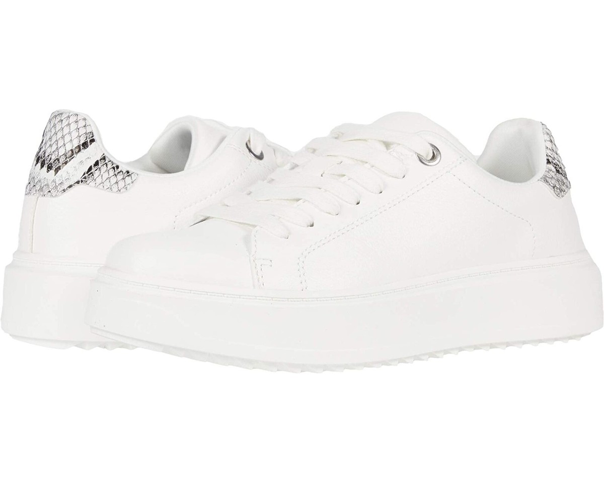 Steve Madden Women's Catcher Sneaker White Multi 9 for sale