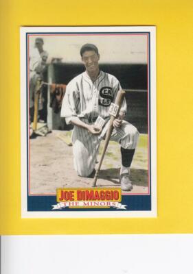 1992 Score Joe DiMaggio #1 Joe DiMaggio San Francisco Seals NM-MT+