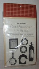HOMESPUN CANDLEWICKING PATTERNS  9203 COUNTRY CHARM