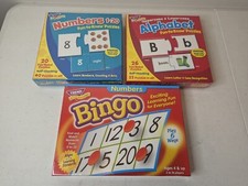 Trend Enterprises Fun-to-Know Puzzles Alphabet, Numbers 1-20, and BINGO NEW