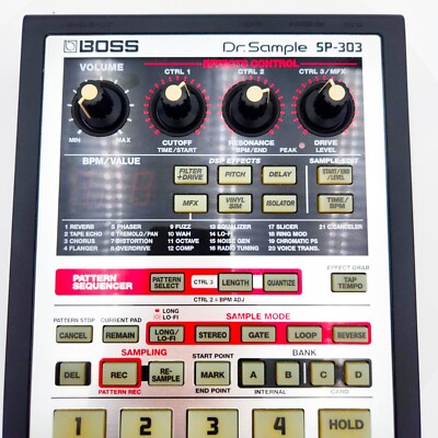 Boss Dr. Sample SP-303 Pharse Sampler for sale online | eBay Boss Dr. Sample SP-303 Pharse Sampler for sale online | eBay