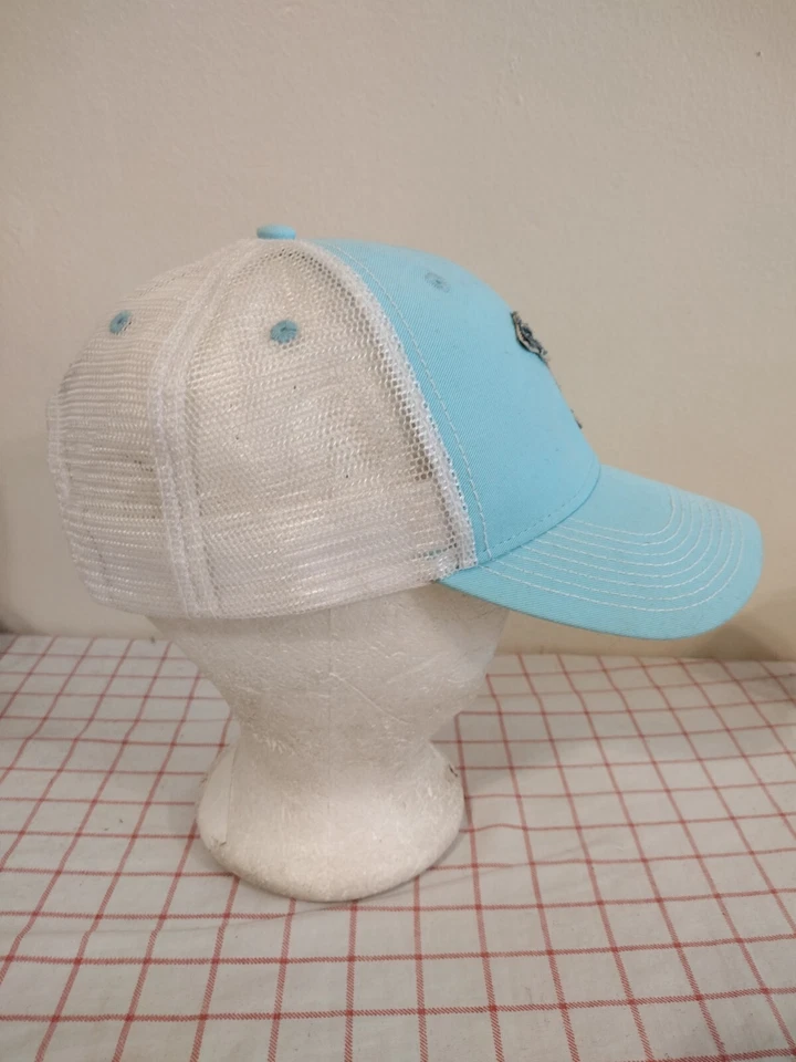 Holland Michigan Mapa Trucker Gorra Sombrero Azul Ajustable Snapback Malla Parche Foto 3 de 4