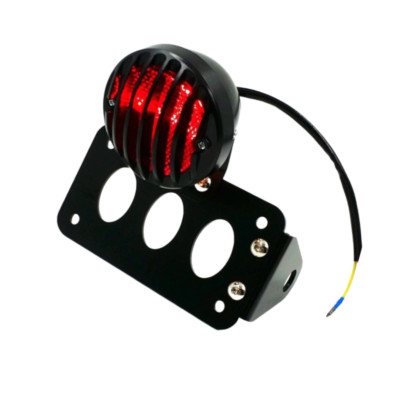 Side Mount License Plate Bracket With Tail Light For Harley Big Dog Dyna XL FL FXDB
