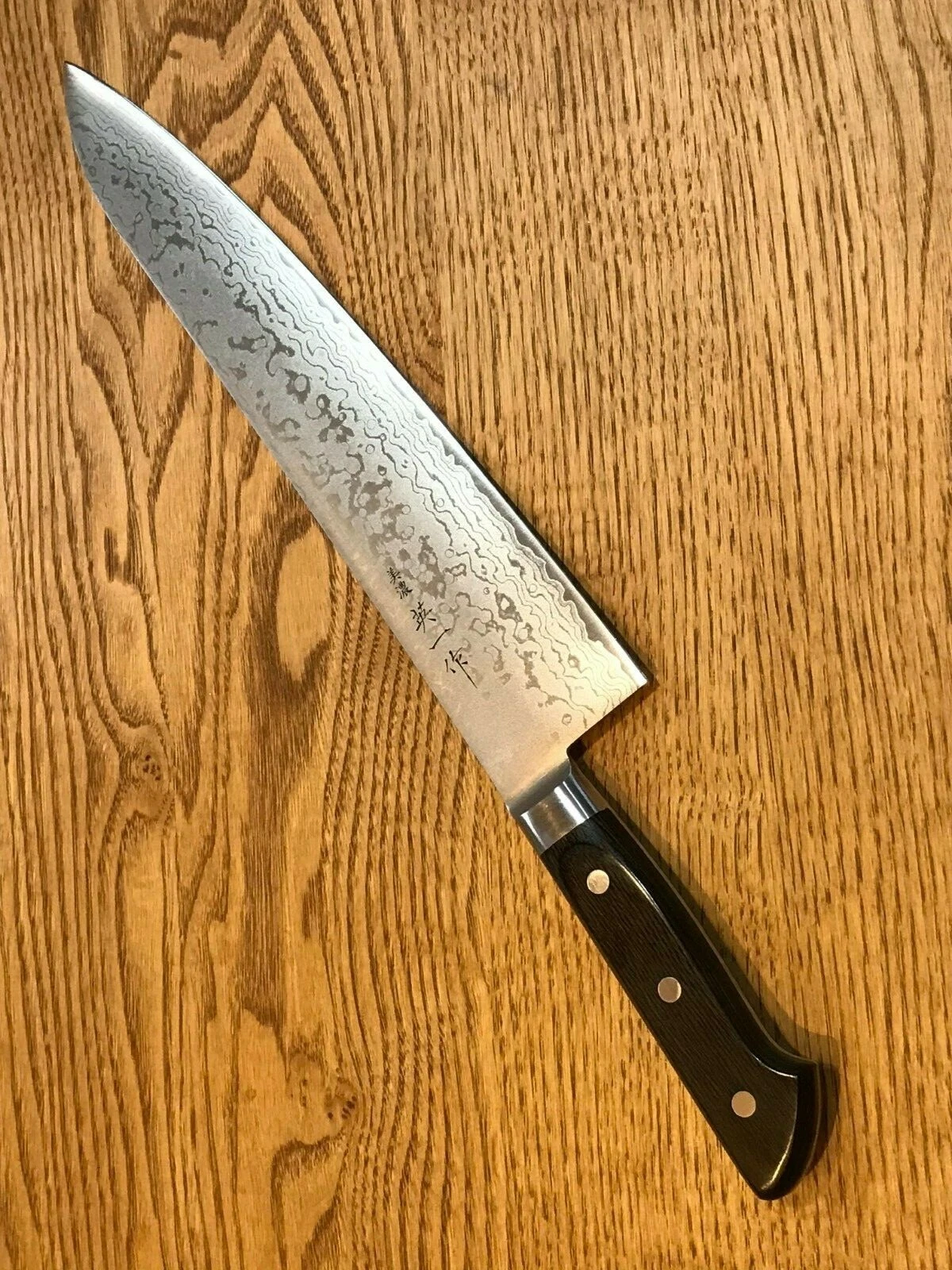JAPAN SEKI Chef Knife VG10 Damascus Steel Gyuto Blade 300mm 11.8" hand made
