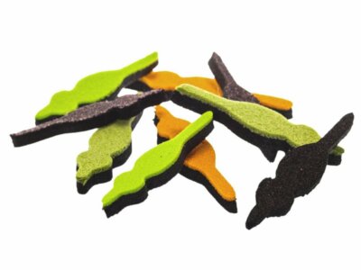 KN Beetle Foams for tying dry fly beetle imitations 12pcs COLORS 