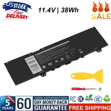 Battery F62G0 For Dell Inspiron 13 7000 7370 7380 7386 5370 7373 F62GO 39DY5