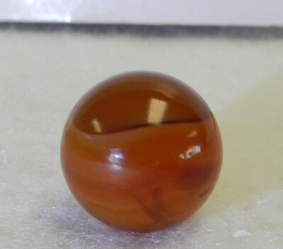 #19266m Small .56 Inches Vintage Faceted Agate Marble