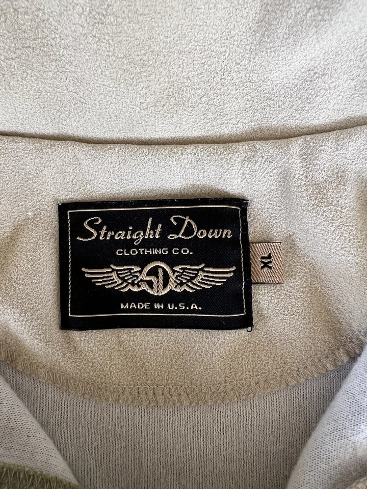 Suéter Henley de golf XL recto para hombre 2008 abierto de Estados Unidos verde Torrey Pines Foto 3 de 4