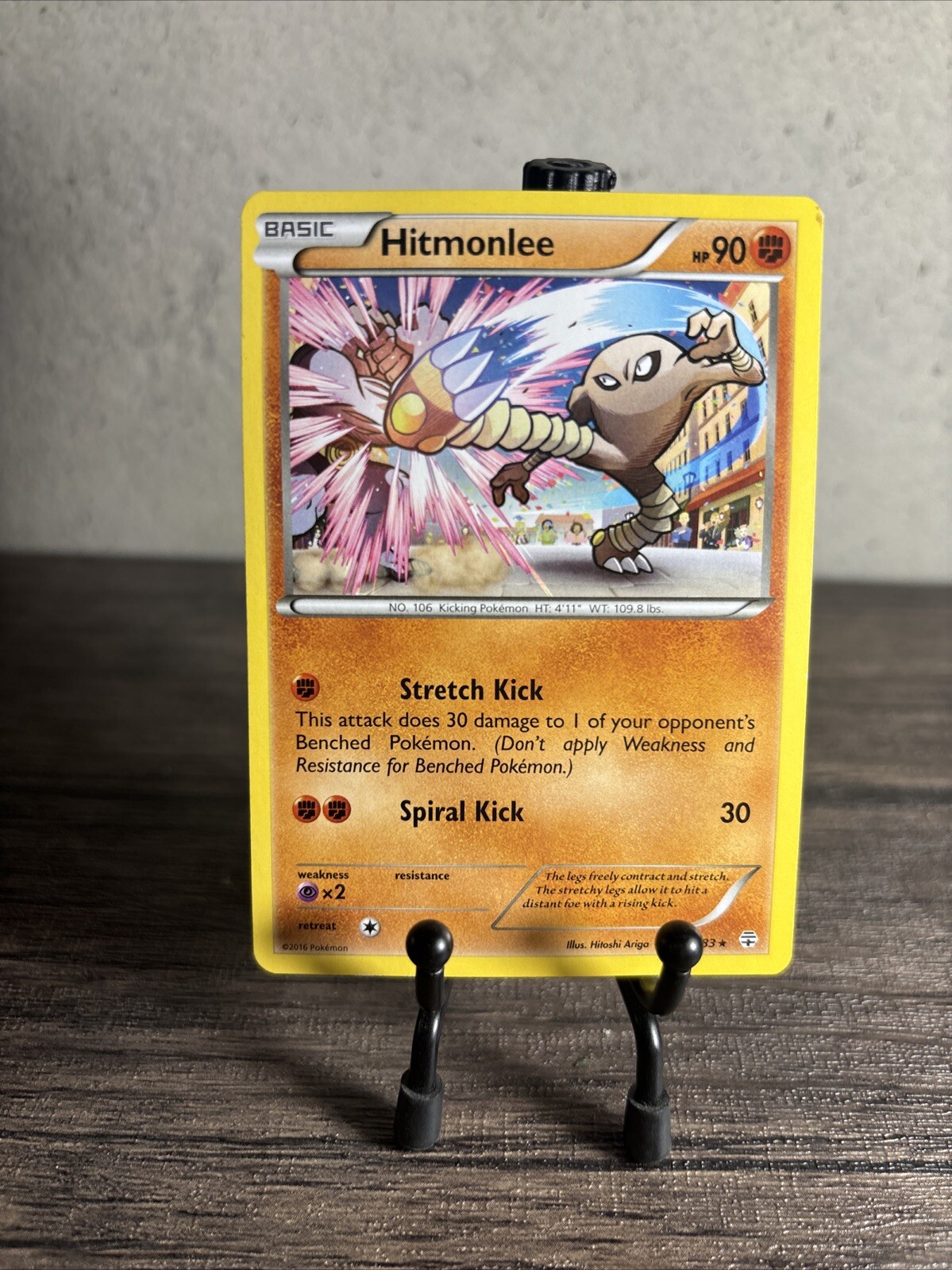 Pokémon TCG Hitmonlee Generations 47/83 Regular Rare-Fast Shipping-NM!!