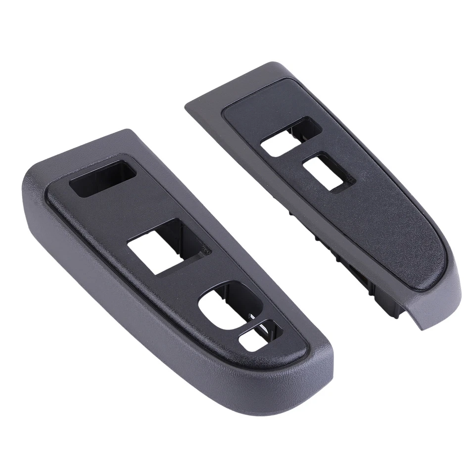 Par de bisel interruptor ventana eléctrica lado izquierdo derecho para Chevy Silverado Cadillac GMC Foto 2 de 4