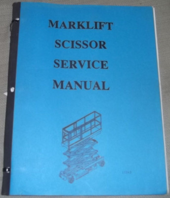 TEREX CH20NEP SCISSOR LIFT SERVICE REPAIR MAINTENANCE MANUAL BOOK