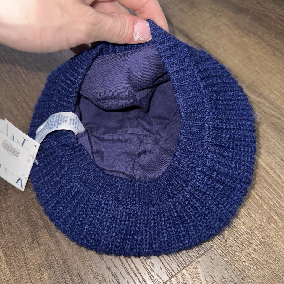 New! Janie & Jack Sweater Knit Baby Beret - Image 3 of 4